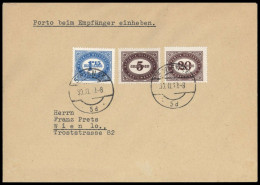 1949, Österreich, 207 U.a., Brief - Altri & Non Classificati