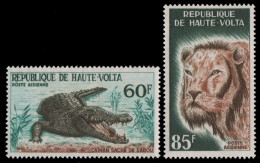 Obervolta 1965 - Mi-Nr. 170-171 ** - MNH - Wildtiere / Wild Animals - Opper-Volta (1958-1984)