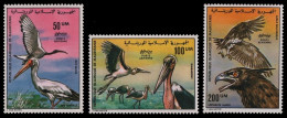 Mauretanien 1976 - Mi-Nr. 547-549 ** - MNH - Vögel / Birds - Mauritanie (1960-...)