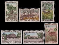 Obervolta 1962 - Mi-Nr. 102-107 ** - MNH - Wildtiere / Wild Animals - Opper-Volta (1958-1984)