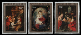 Obervolta 1983 - Mi-Nr. 926-928 ** - MNH - Gemälde - Rubens - Upper Volta (1958-1984)