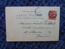 KB11/1240-Carte Réponse 1901 Les Fils De Peugeot Frères Valentigney Doubs - Valentigney