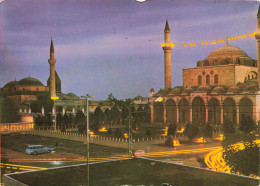 TURQUIE - Konya - Turkey - Mevlana Turbesi Ve - Sultan Selim Camii - Carte Postale Ancienne - Türkei