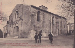 BEAUMONT LES VALENCE                      église Style Roman    + Cachet Perlé - Otros & Sin Clasificación