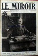 MIROIR (LE) [No 264] Du 15/12/1918 - LE GENERAL FRANCAIS NUDANT EST INSTALLE A LA TABLE DE TRAVAIL DU KAISER - A SPA - - Autres & Non Classés