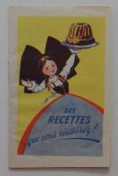 ALSA - Livret De Recettes 1950-1960 EXCELLENT ETAT - Publicités