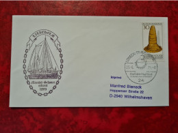Lettre ALLEMAGNE 1978 LUBECK TRAVEMUNDE OSTSEE HELLBAD - Other & Unclassified