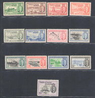 1950 TURKS AND CAICOS, N. 221/233 - 13 Valori - MNH** - Andere & Zonder Classificatie