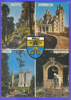 Carte Postale 64. Pau  Blason  Très Beau Plan - Pau