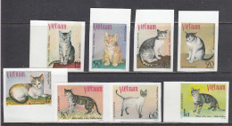 Vietnam 1979 - Cats, Mi-Nr. 1063/70, Imperforated, MNH** - Viêt-Nam