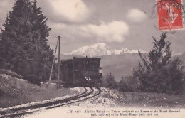 AIX LES BAINS            Train Arrivant Au Sommet Du Mont Revard - Aix Les Bains