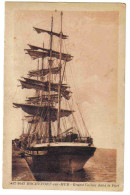 CHARENTE-MARITIME - ROCHEFORT-sur-MER - Grand Voilier Dans Le Port - R. Bergevin, éditeur - N° 6482-9482 - Sailing Vessels