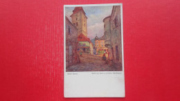 2 Postcards.Rudolf Kierner.Grein A.d.Donau(Strudengau) - Grein