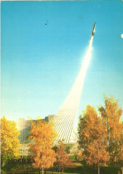 MOSCOW, OBELISK, ARCHITECTURE, ROCKET, PARK, RUSSIA, POSTCARD - Russia