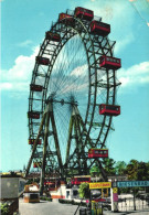 VIENNA, PRATER, GIANT WHEEL, RESORT, AUSTRIA, POSTCARD - Prater