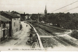 CPA 88 Vosges Vittel Vue Prise De L'hôtel Des Vosges - Chalon Sur Saone