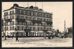 CPA Boulogne-sur-Mer, Hotel Du Louvre Et Terminus  - Boulogne Sur Mer