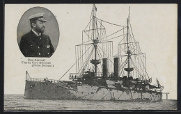 Pc HMS Empress Of India, Rear Admiral Charles Grey Robinson  - Warships