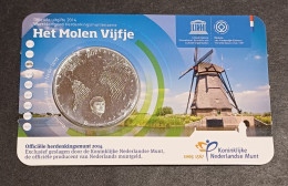 NEDERLAND _ PAYS-BAS 2014 / COINCARD 5 €  / HET MOLEN VIJFJE / ETAT NEUF! - Pays-Bas