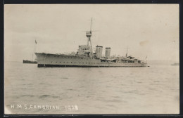 Pc HMS Cambrian Im Wasser  - Guerra