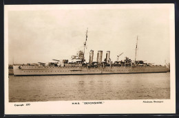 Pc HMS Devonshire Im Wasser  - Guerre
