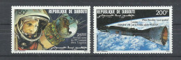 DJIBOUTI  YVERT   AEREO  231/32     MNH  ** - Afrika