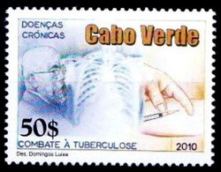 (107) Cape Verde  2010 / Medicine / TBC Single   ** / Mnh  Michel 974 - Islas De Cabo Verde