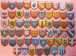 LOT De 57 BLASONS DIFFERENTS CAFE MAURICE LANVIN FINAS QUICK-LAIT - 7 SCANS - Other & Unclassified