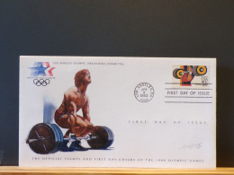 104/554   FDC  USA - Gewichtheffen