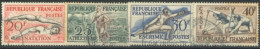 FRANCE - 1953, OLYMPIC GAMES, HELSINKI 1952 STAMPS SET OF 4, USED. - Gebraucht