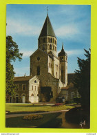 71 ABBAYE DE CLUNY Clocher De L'Eau Bénite Et De L'Horloge Vus Du Haras National Citroën Tube Bétaillère VOIR DOS - Cluny