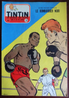 Tintin N° 28-1956 Couv. Reding - Boxe Le Bombardier Noir - Tintin