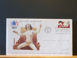 104/558   FDC  USA - Fencing
