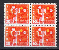 T3748 - SUISSE SWITZERLAND Yv N°703 ** Pro Juventute Bloc - Unused Stamps