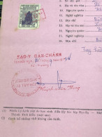 Viet Nam Suoth Old Documents That Have Children Authenticated(10$ Phu Yen 1973) PAPER Have Wedge QUALITY:GOOD 1-PCS Very - Sammlungen