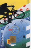 Télécarte  France Telecom -  Le Tour De France 1999  - Used Telecard - Deportes