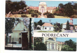 Slovakia, Podrečany, Kaštiel, Kaplnka, Kostol, Okres Lučenec, Used 1992 - Slovaquie