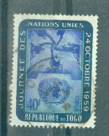 REPUBLIQUE AUTONOME DU TOGO - N°298 Oblitéré.- Journée Des Nations Unies. - Togo (1960-...)