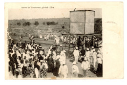 AFRIQUE OCCIDENTALE SOUDAN FRANCAIS ARRIVEE DU GOUVERNEUR GENERAL A KITA 1906 - Mali