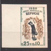 Année Du Réfugié YT 1253 De 1960 Sans Trace De Charnière - Ohne Zuordnung