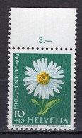 T3753 - SUISSE SWITZERLAND Yv N°722 ** Pro Juventute - Unused Stamps