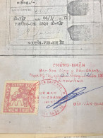 Viet Nam Suoth Old Documents That Have Children Authenticated(30 $ Gia Dinh 1974) PAPER Have Wedge QUALITY:GOOD 1-PCS Ve - Collezioni