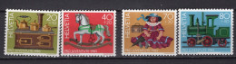 T3757 - SUISSE SWITZERLAND Yv N°1189/92 ** Pro Juventute - Unused Stamps
