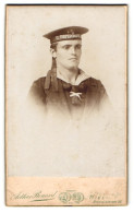 Fotografie Arthur Renard, Kiel, Brunswiekerstr. 30, Matrose In Uniform Mit Mützenband VI. Torpedoboots Flottille  - Anonyme Personen