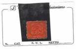 27475)francobollo Stato Pontificio , 10c  - Usato - Cat. N°26 - Kerkelijke Staten