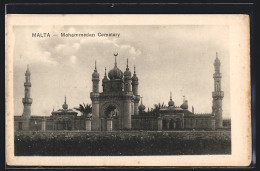 AK Malta, Mohammedan Cemetery  - Malte