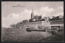 AK Malta, Marsamuscetto Harbour, Hafenansicht  - Malte