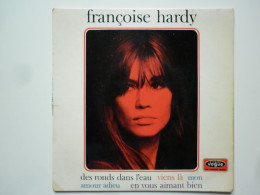 Françoise Hardy 45Tours EP Vinyle Des Ronds Dans L'eau / Viens Là - 45 Toeren - Maxi-Single