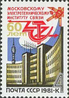 Russia USSR 1981 60th Anniversary Of Moscow Electrotechnical Institute. Mi 5047 - Unused Stamps