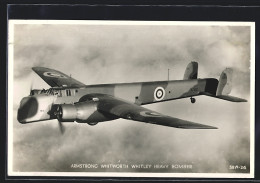 AK Armstrong Whitworth Whitley Heavy Bomber, RAF-Kampfflugzeug  - 1939-1945: 2de Wereldoorlog